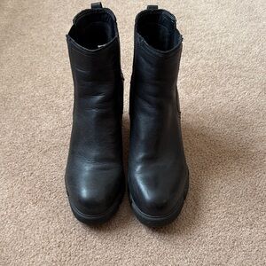 Naturalizer Black Ankle Booties
